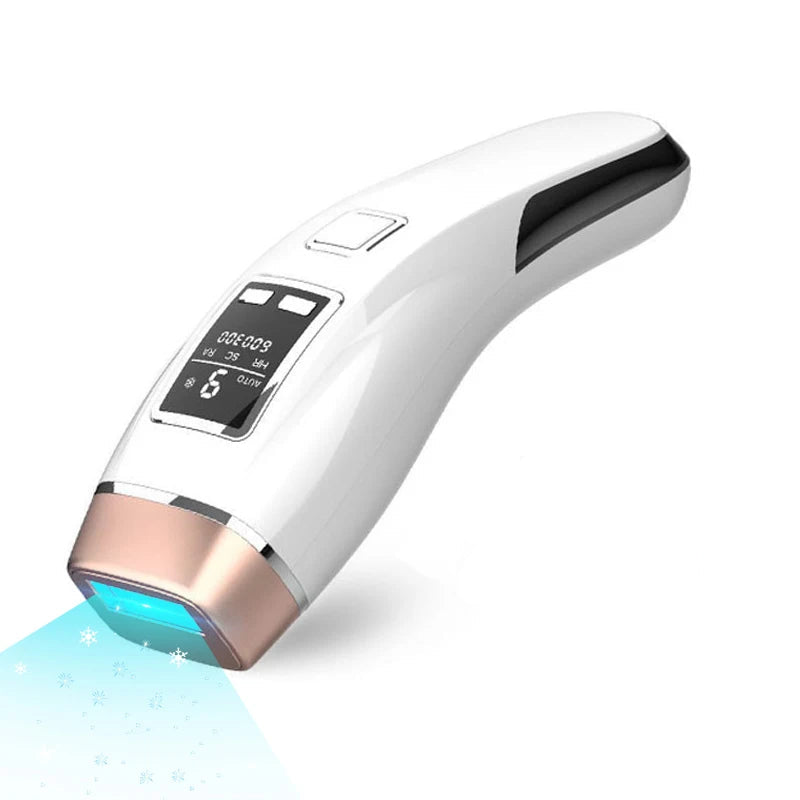 4-in-1 IPL Laser Hair Removal & Skin Rejuvenation Device – Cooling & Acne Treatment