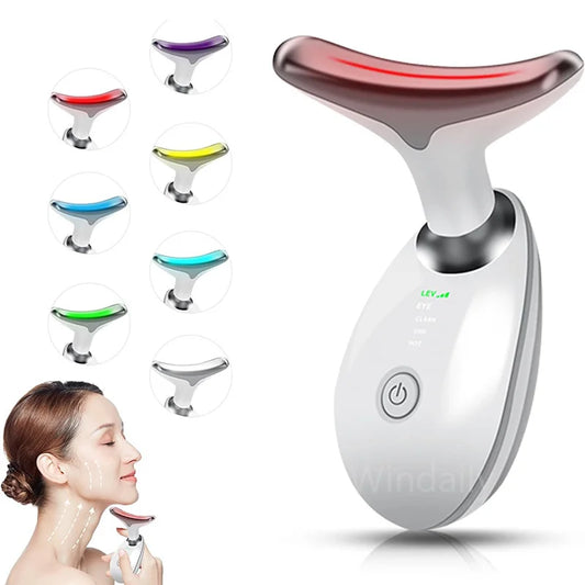 7-Color LED Skin Tightening & Lifting Massager